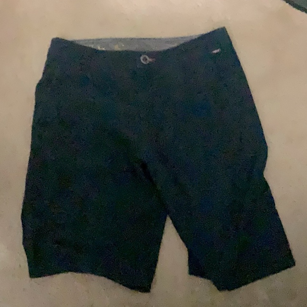 O’ NEILL  Hybrid  Land - Water Board-shorts #32 Side Pockets  Sz 28.EUC Navy